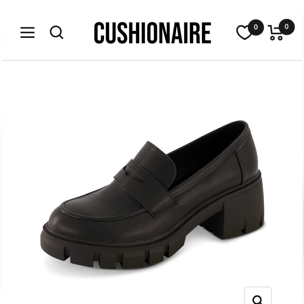 CUSHIONAIRE Pierce Platform Lug Sole
Loafer.